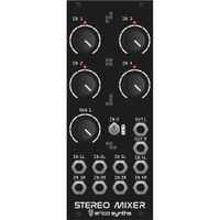 Erica Synths Drum Stereo Mixer Eurorack Module 10 HP - 4 Entradas Estéreo, Panning, +6 dB