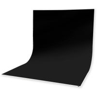 EASIFRAME Cyclorama Fabric Curved Frame Skin - Chroma Key Negro, 8.2 x 12.5'