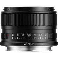 TTArtisan AF 40mm f/2 L-Mount - Objetivo Prime con Motor AF STM, Construcción Metálica,