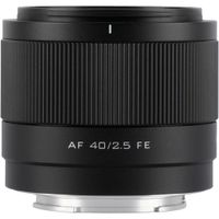 Viltrox AF 40mm f/2.5 FE Lente para Sony E - Apertura f/2.5, Motor AF STM, 10 Elementos en