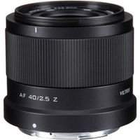 Viltrox Lente AF 40mm f/2.5 Z para Nikon Z - Compacta, Autofoco STM, 10 Elementos en 6 Gru