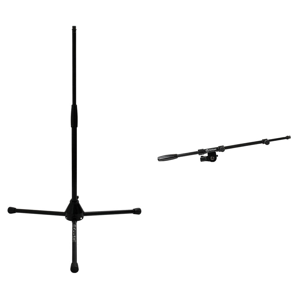 AtlasIED Soporte de Micrófono Tripode T1930 con Brazo B2237