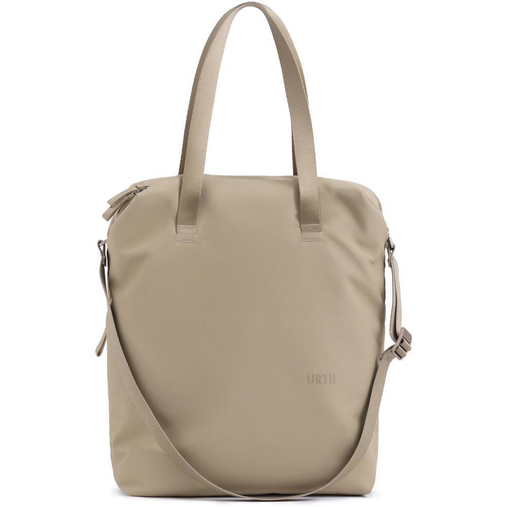 Urth Arkose Tote Bag Beige 18L con Compartimento para Laptop de 13"" y Bolsillos de Acceso