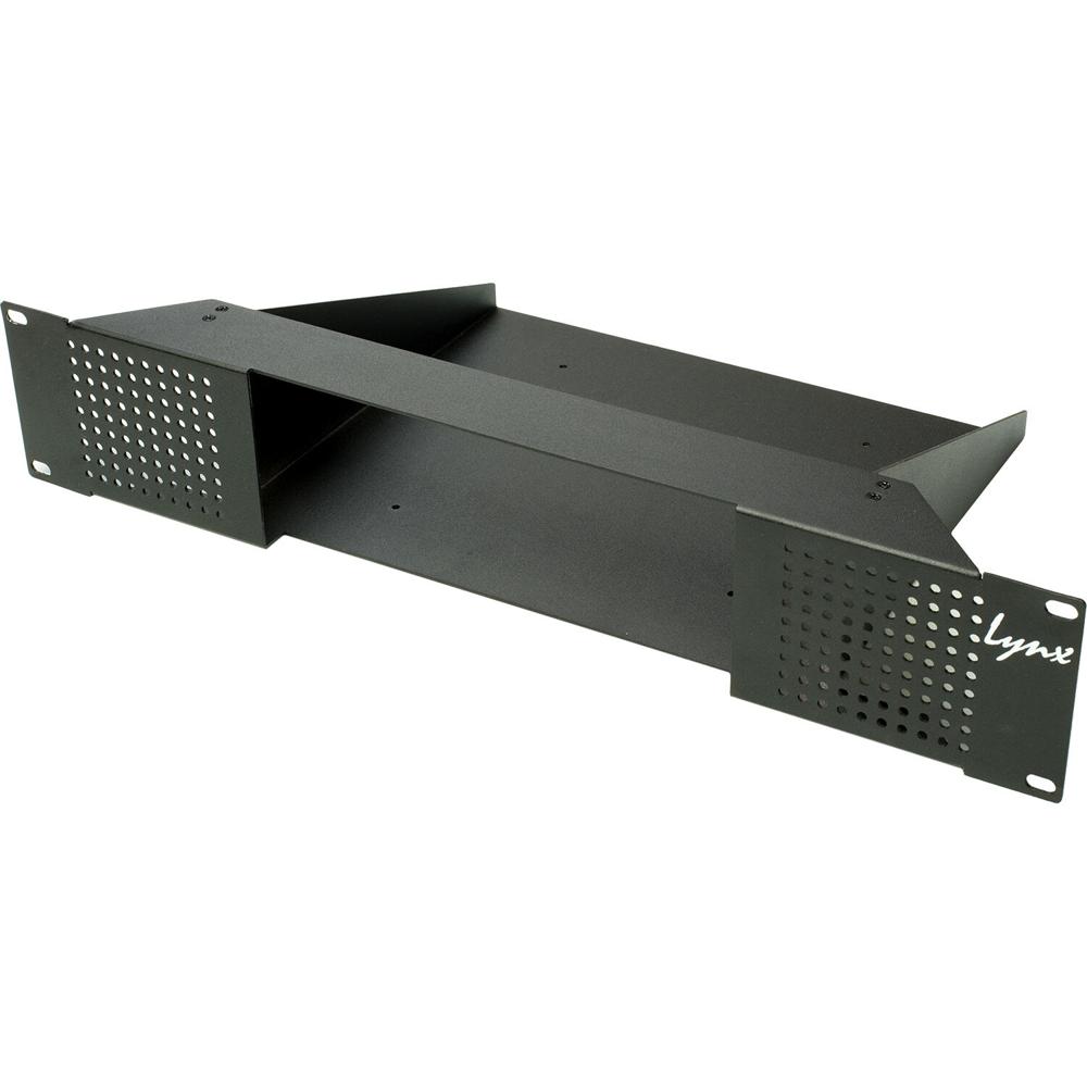 Lynx Studio Technology Rack 2U para Conversor Hilo V2 - Acero de 16 Gauge, Panel Frontal V