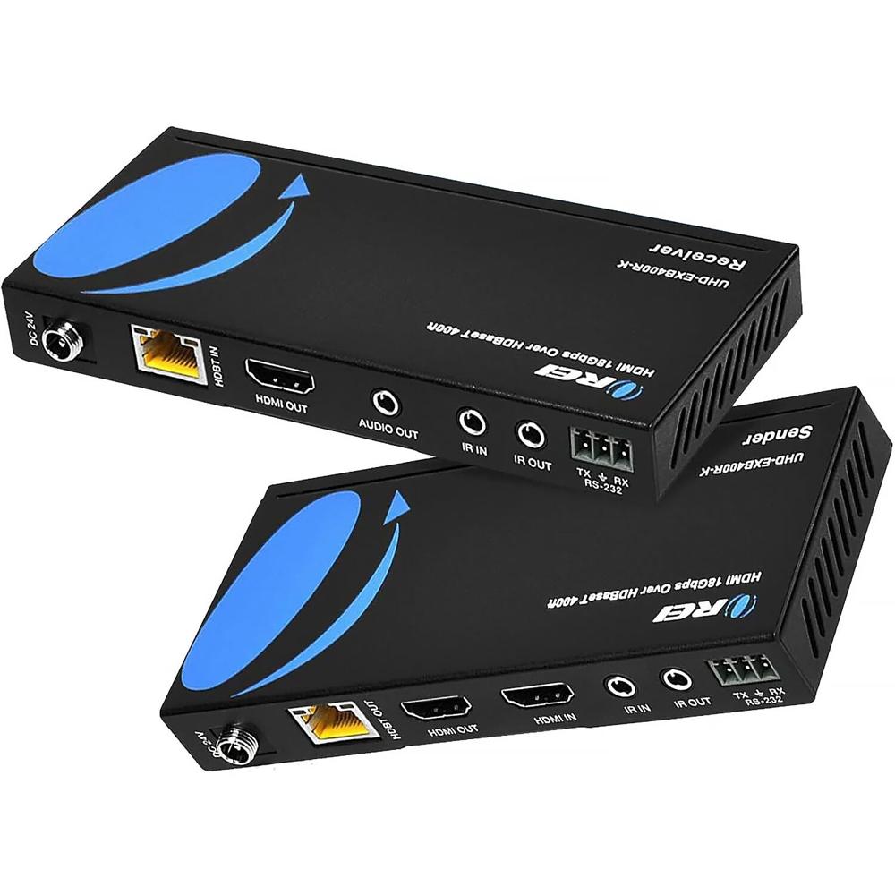 OREI Extensor HDMI 4K over HDBaseT 394' con IR/CEC/PoC