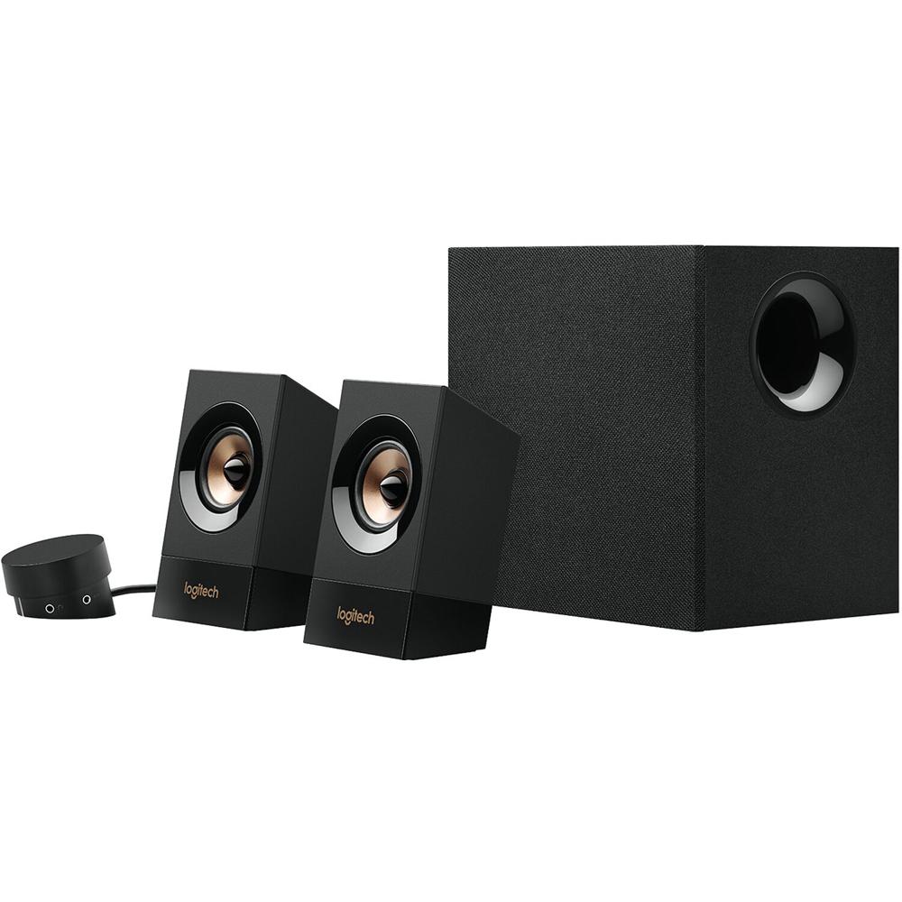 Logitech Z533 Sistema de Altavoces 2.1 con Subwoofer y Control Pod, 60W RMS, Entradas RCA
