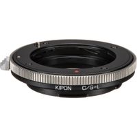 Kipon Adaptador Básico para Lente Contax G a Cámara Leica L-Mount - Aluminio y Latón, E