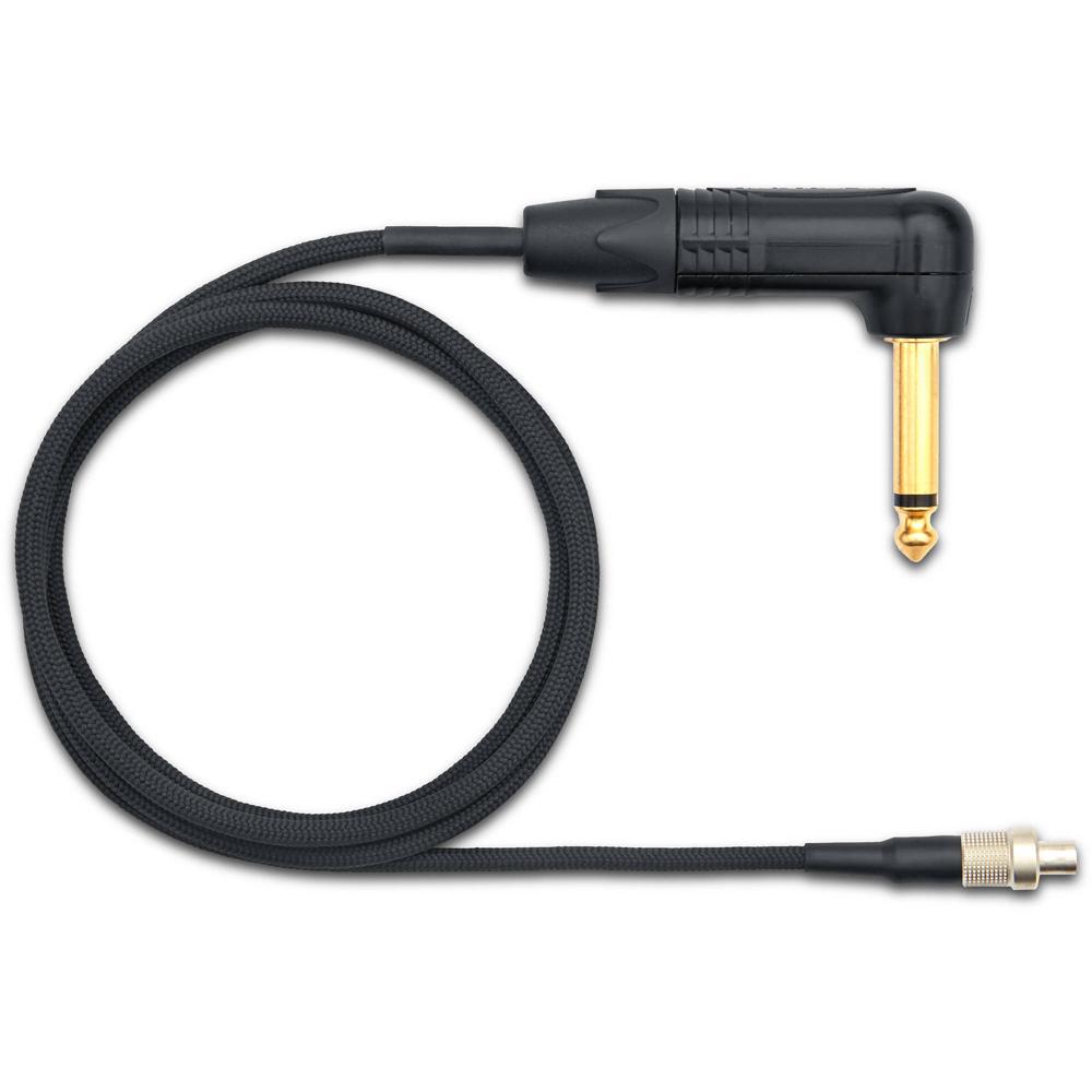 Shure WA309 Cable Instrumental 2.9' para Transmisor de Cuerpo ADX1M con Conector LEMO 3-Pi