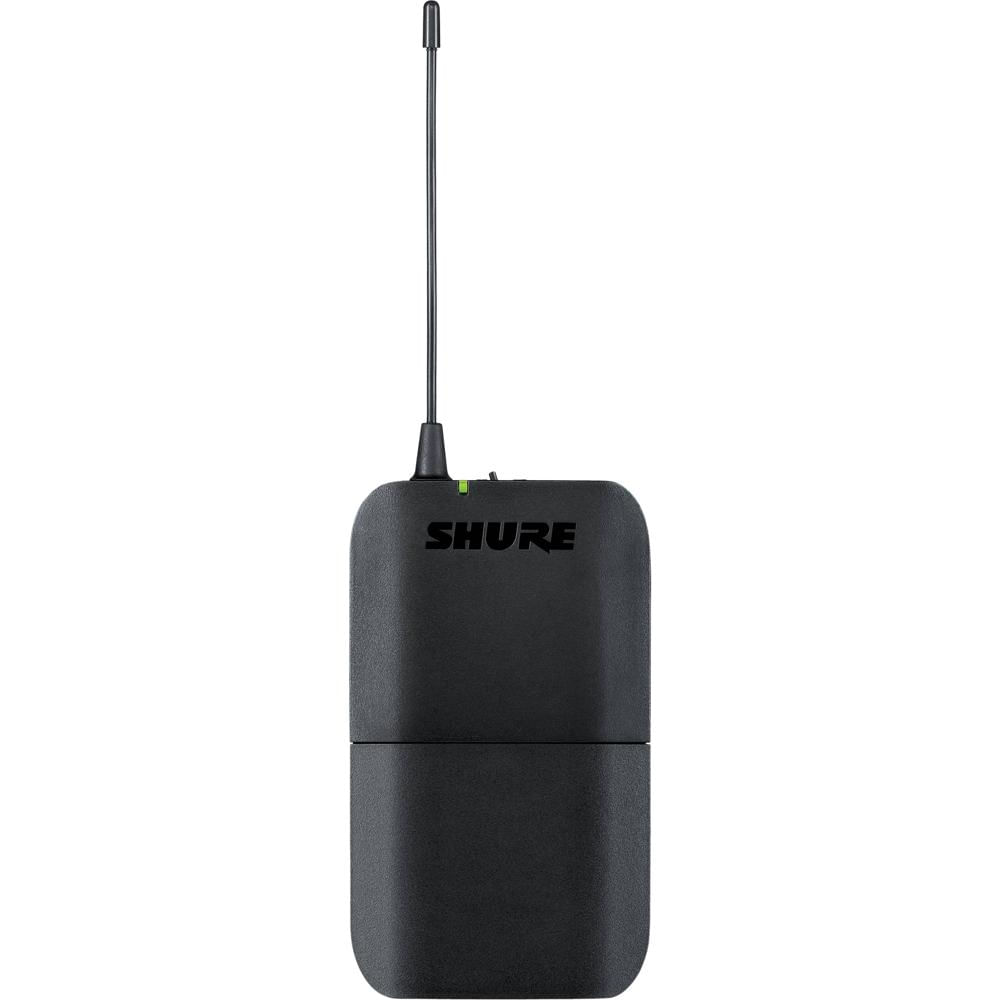 Shure Transmisor Inalámbrico de Cuerpo BLX1 J11 (596 a 616 MHz) - Conector TA4M, 14 Horas