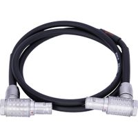 AUDIOROOT Cable de Timecode 5-Pin Macho a 5-Pin Macho Angulado (2')