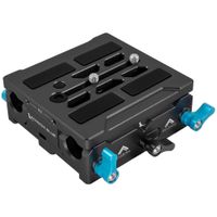 Kondor Blue Bridge Plate Universal 15mm LWS para ARRI/RED/URSA/C70/VENICE - Soporte Rápid