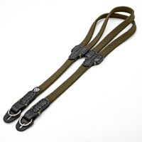 Owlkrown TwinPad Strap 30"" Universal para Cámara - Cuero Americano Pulido, Diseño Ultral