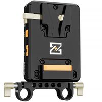 ZGCINE Kit 3 V-Mount Battery Plate VM-VP2 con Salidas USB-C, D-Tap y LEMO para Montaje en