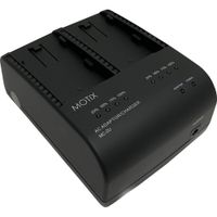 IDX MC-2U Cargador Simultáneo de 2 Canales para Baterías Sony BP-U