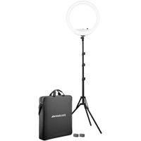 Westcott Kit de Luz de Anillo LED Bi-Color (18"") - Temperatura de Color 3200-5600K, 97 CRI