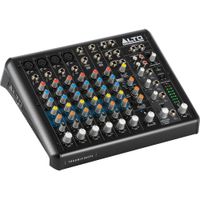 Alto Professional TrueMix 800 Mezclador Analógico Portátil de 8 Canales con USB, 4 Pream