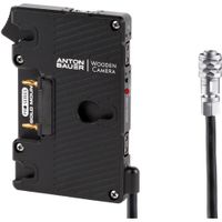 Wooden Camera Pro Gold Mount Battery Plate para Blackmagic Pocket Cinema Camera 6K/6K Pro/