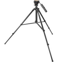 Magnus VT-400 Kit de Trípode de Video con Control Remoto y Manija de Pan