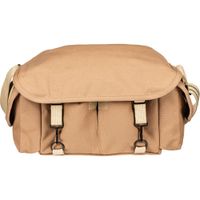 Domke F-2 Bolsa de Hombro Canvas Sand - Capacidad para 2 DSLRs y 6 Lentes, Resistente al A