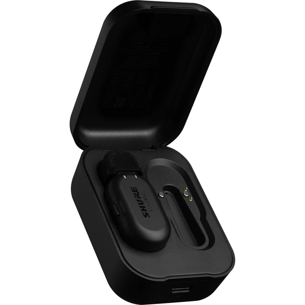 Shure MoveMic One Micrófono Inalámbrico Clip-On para Dispositivos Móviles, IPX4 Resiste