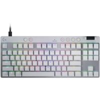 Logitech G Pro X TKL RAPID Teclado Gaming Tenkeyless Blanco con Interruptores Analógicos