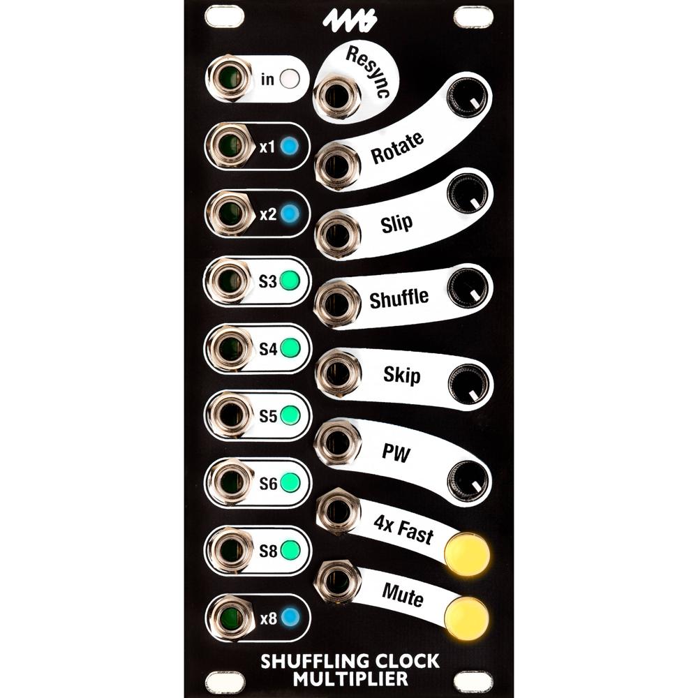 4ms SCM Plus Módulo Multiplicador de Reloj Eurorack 12 HP con 8 Salidas de Gate y Control