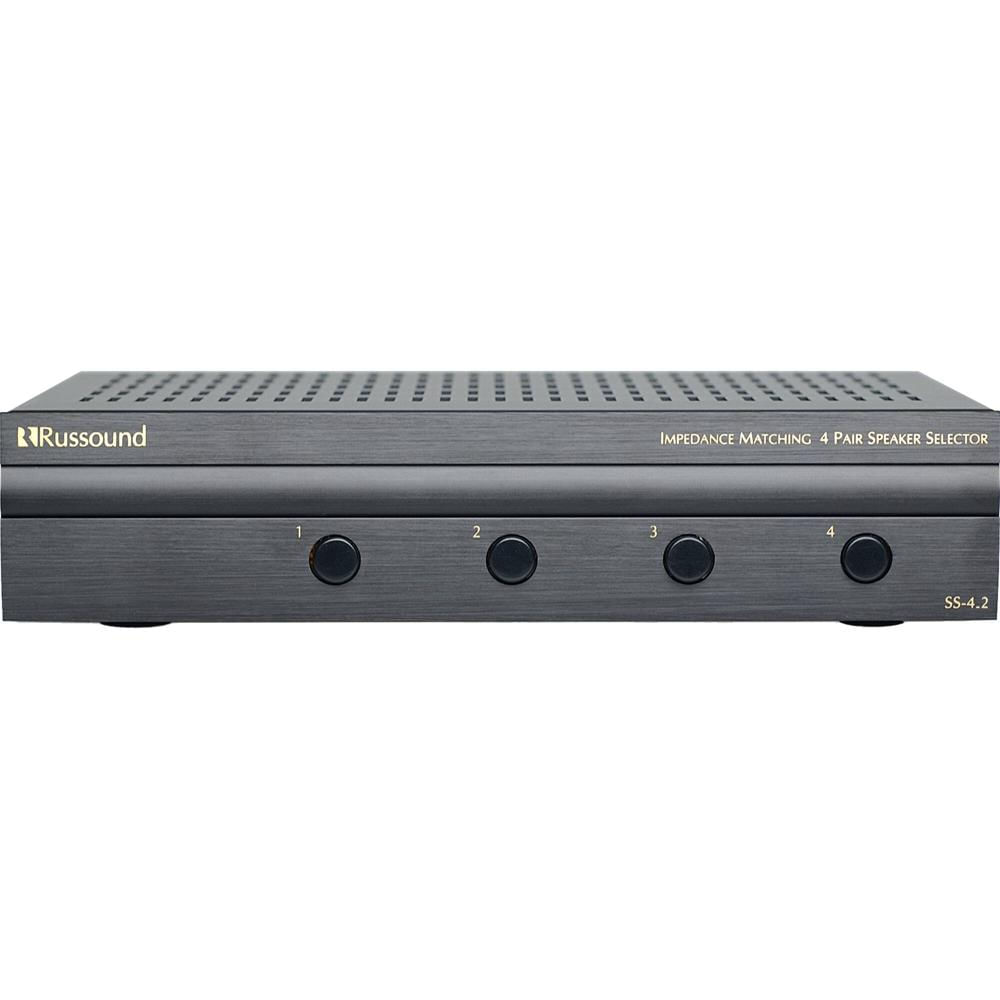 Russound SS-4.2 Selector de Altavoces con Protección de Impedancia y Sobrecarga