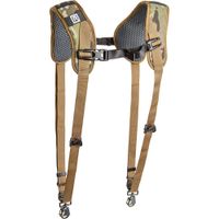 BlackRapid Arnés Doble para Cámara Multi-Terrain Camo - Soporta Dos Cámaras, Ajustable