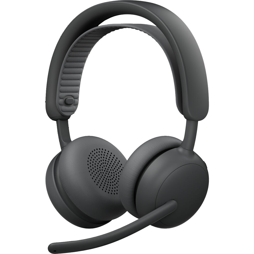 Logitech Headset Zone Wireless 2 ES Graphite - Bluetooth, ANC, Dual Mic, 20h Batería