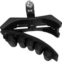 Kondor Blue Shoulder Pad Air MKII Raven Black - Almohadilla Ergonómica, Ultra-Ligera, con