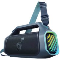 Soundcore Boom 2 Plus Altavoz Bluetooth Inalámbrico para Exterior 100W, Resistente al Agu