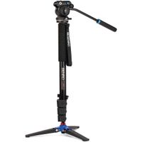 Benro Monopod de Video Classic con Cabezal Fluido S2 Pro Base Plana - Capacidad de Carga 5