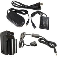 Bescor Kit de Alimentación NPW235 para Cámara Digital FUJIFILM X-T4 - Incluye Acoplador,