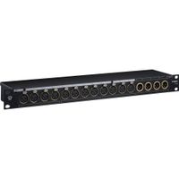 Black Lion Audio PBR XLR Patchbay 16-Puntos con Conectores XLR Dorados
