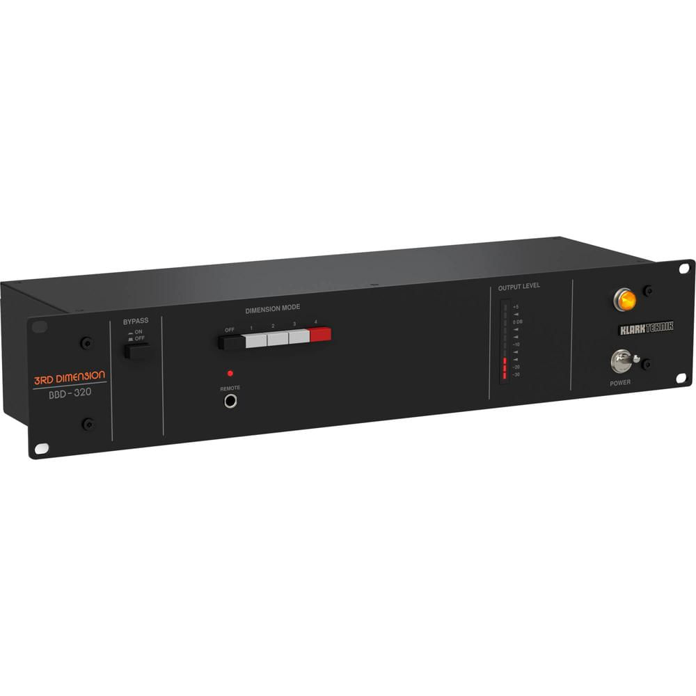 Klark Teknik Procesador de Señal Espacial Analógico BBD-320 con Tecnología BBD, 4 Nivel