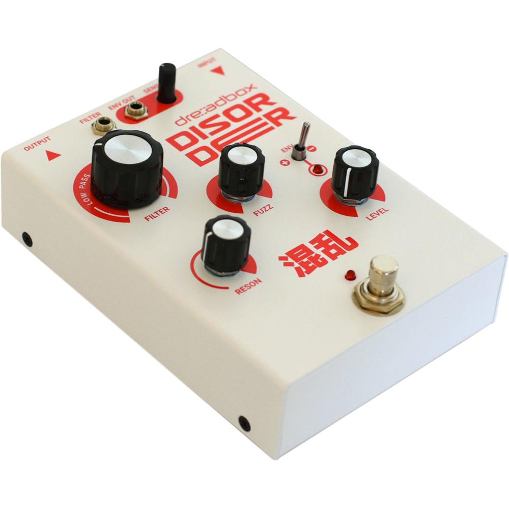 Dreadbox Pedal de Efectos Disorder Aggressive Analog Fuzz - Fuzz Analógico BBD, Filtro Os