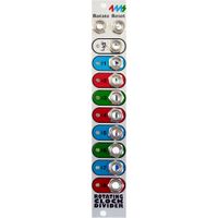 4ms Rotating Clock Divider Módulo Eurorack 4 HP - 8 Salidas de Reloj Dividido, Rango de D