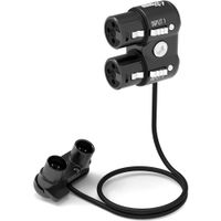 MID49 Audio Breakout AB-10 - Adaptador Pasivo de Audio para Canon C400, Mini XLR a 3-Pin X