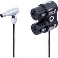 MID49 Audio Breakout AB-1 para cámaras RED, ARRI y Z Cam - Conector LEMO 5-Pin a 2 XLR 3-