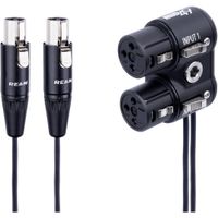 MID49 Audio Breakout AB-7 para ARRI ALEXA 35 - Adaptador Dual Mini XLR a 3-Pin XLR con Cab