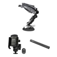 MOVMAX Kit de Brazo para Smartphone Blade con Brazo Antivibración y Control Remoto Blueto