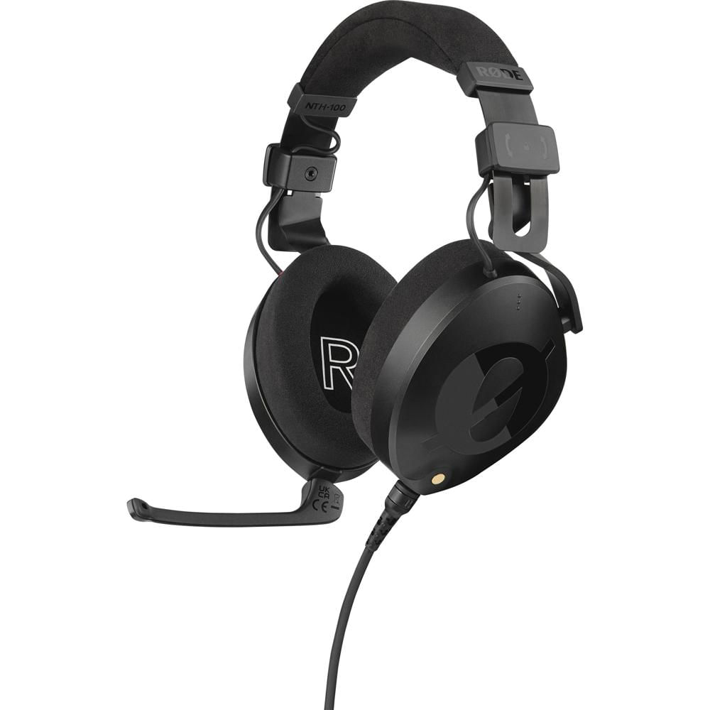 RODE NTH-100M Auriculares Profesionales Over-Ear con Micrófono Desmontable, Drivers Diná