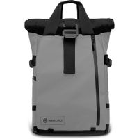 WANDRD PRVKE Backpack V3 31L - Makalu Gray, Expandable Roll-Top Closure, Quick-Draw Side A