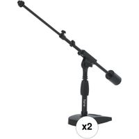 Gator Soporte de Micrófono Telescópico para Podcasting - Rango Extensible 4 a 14.5""