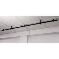 ALZO Barra de Montaje Suspendida para Techo de 6' con Cable de Poder Blanco