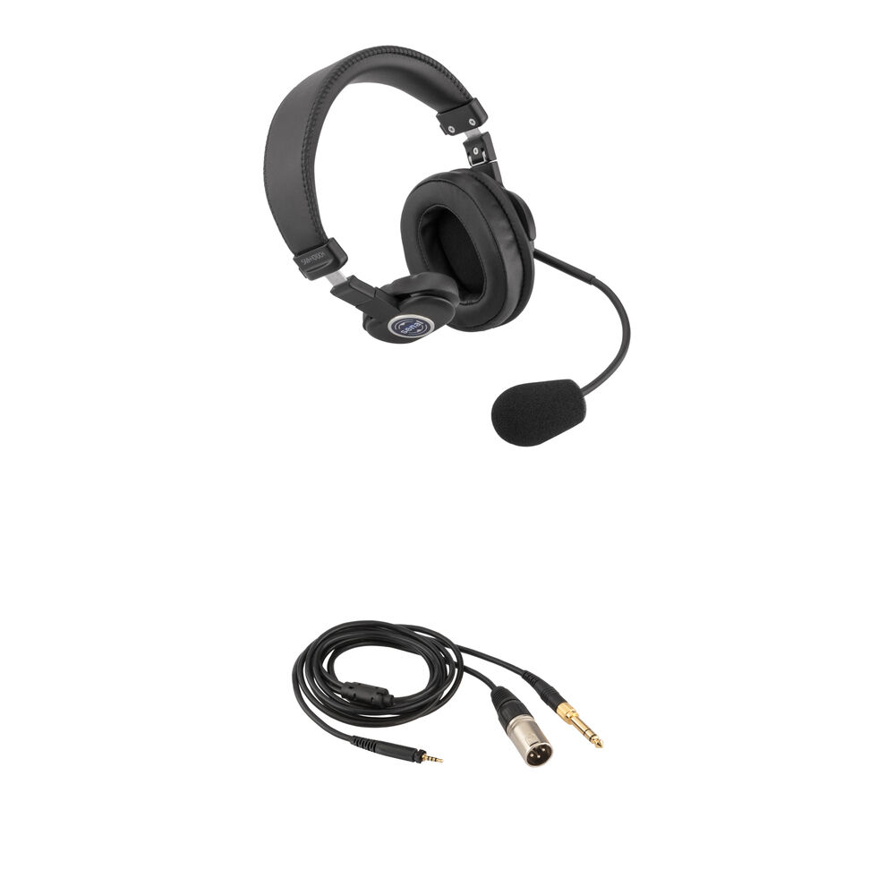 Senal SMH-1010CH Auricular de Comunicación Monofónico con Micrófono Cardioide y Cable X