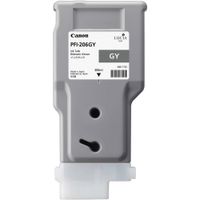 Canon PFI-206 Cartucho de Tinta Gris 300 ml para Impresoras imagePROGRAF iPF6400, iPF6400S