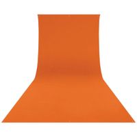 Westcott Fondo Resistente a Arrugas 9 x 20' Naranja Tigre, Tela de Poliéster, Con Grommet