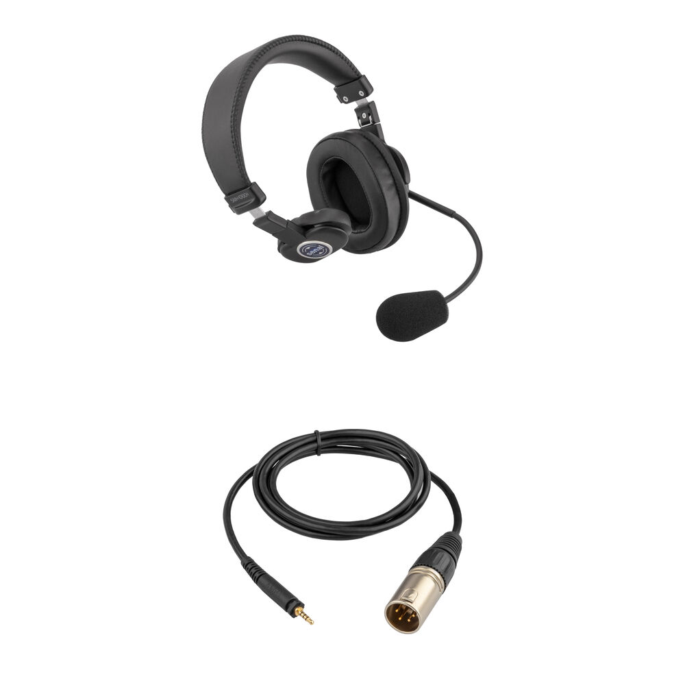 Senal SMH-1010CH Auricular de Comunicación con Cable XLR de 4 Pines