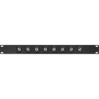 My Custom Shop Patch Panel 8 Puertos 75-Ohm 12G-SDI BNC (1 RU) - Conectores Canare, Diseñ